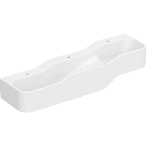 Bambini lavabo basso a sinistra 140cm 3FR bianco 