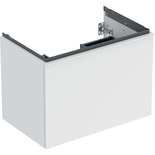 GE Acanto US für WT B:75cm, 1 Schubl. 1 i.Schubl., weiß matt