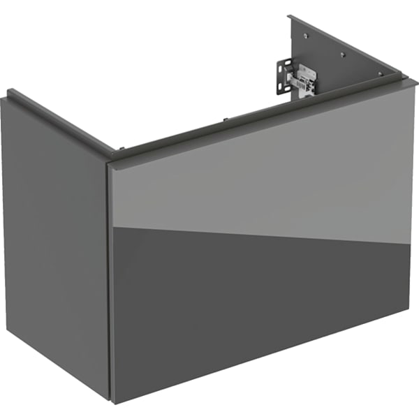 GE Acanto US für WT B:75cm, 1 Schubl. 1 i.Schubl., v.Ausl., lava matt/Gl. lava
