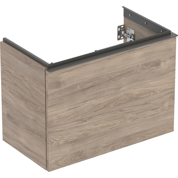 GE Acanto US für WT B:75cm, 1 Schubl. 1 i.Schubl., verk. Ausld., Nussbaum