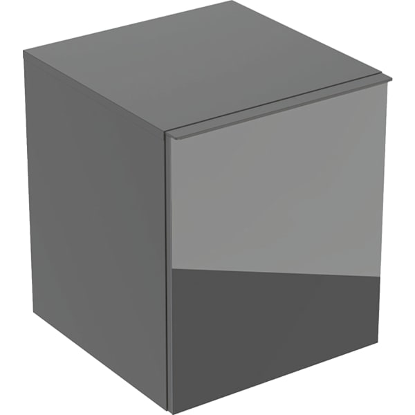 GE Acanto Seitenschrank mit 1 Schublade i.Schubl., 45,2x52x47,5cm lava/Glas lava