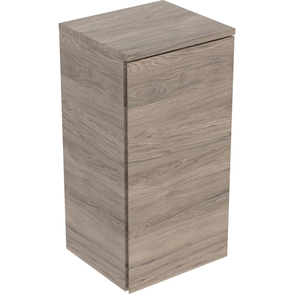 GE Renova Plan Seitenschrank mit 1 Tür 33x65x29,7cm, Nussbaum hickory