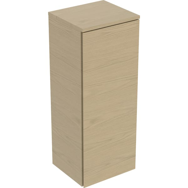 GE Renova Plan Mittelhochschrank m.1 Tür 33x85x29,7cm, Eiche natur