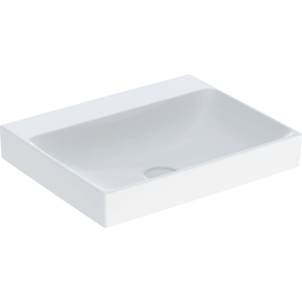GE ONE Waschtisch 60x48 cm o. Hl., o. Ül., weiß, KeraTect