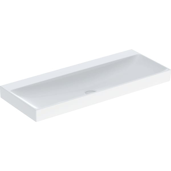 GE ONE Waschtisch 120x48 cm o. Hl., o. Ül., weiß, KeraTect