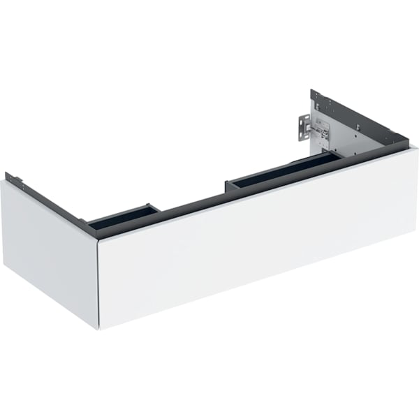 GE ONE Unterschrank für WT/-Platte 1 Schubl., 103,6x26,6x47cm, weiß hgl.