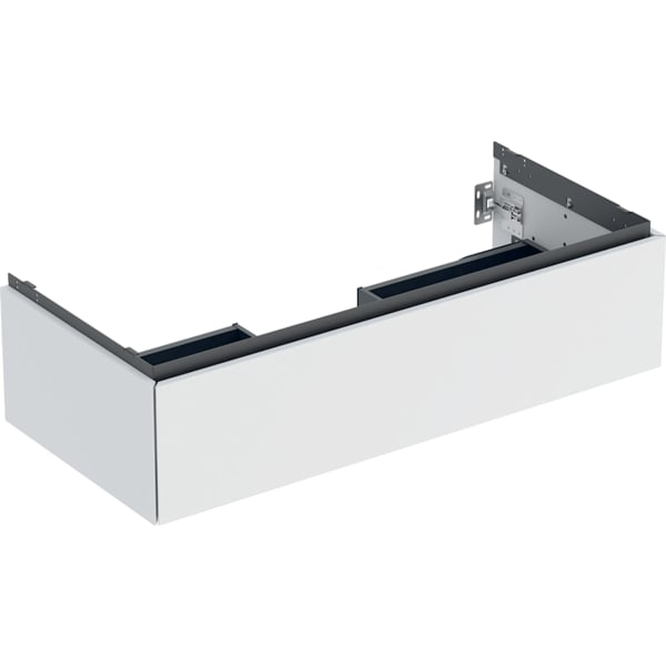 GE ONE Unterschrank für WT/-Platte 1 Schubl., 103,6x26,6x47cm, weiß matt