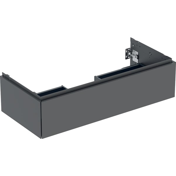 GE ONE Unterschrank für WT/-Platte 1 Schubl., 103,6x26,6x47cm, lava matt