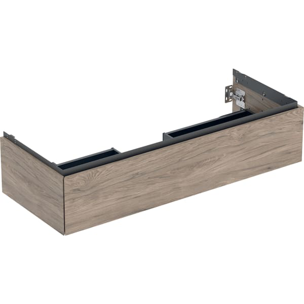 GE ONE Unterschrank für WT/-Platte 1 Schubl., 118.4x26,6x47cm,Nussb.hickory