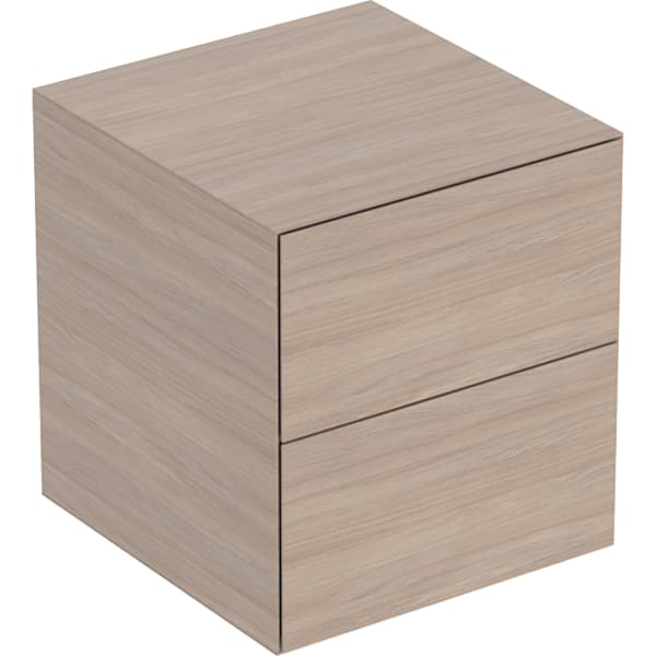 GE ONE Seitenschrank mit 2 Schubl. 45x49,2x47cm, Eiche