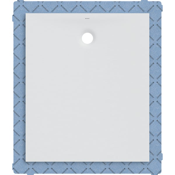 GE Olona Duschwanne 120 x 100 cm rechteckig, mit Dichtvlies, weiß matt