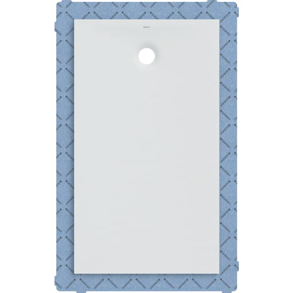 GE Olona Duschwanne 140 x 80 cm rechteckig, mit Dichtvlies, weiß matt