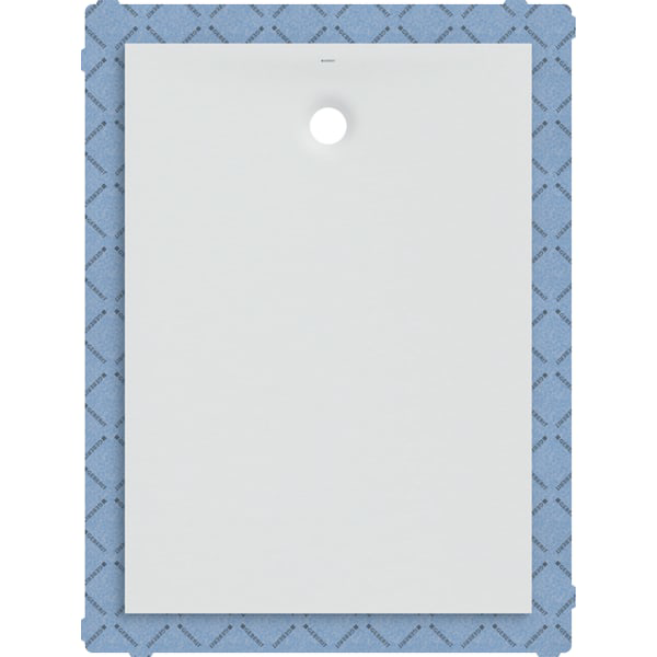 GE Olona Duschwanne 140 x 100 cm rechteckig, mit Dichtvlies, weiß matt