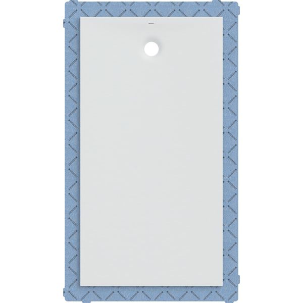 GE Olona Duschwanne 170 x 90 cm rechteckig, mit Dichtvlies, weiß matt