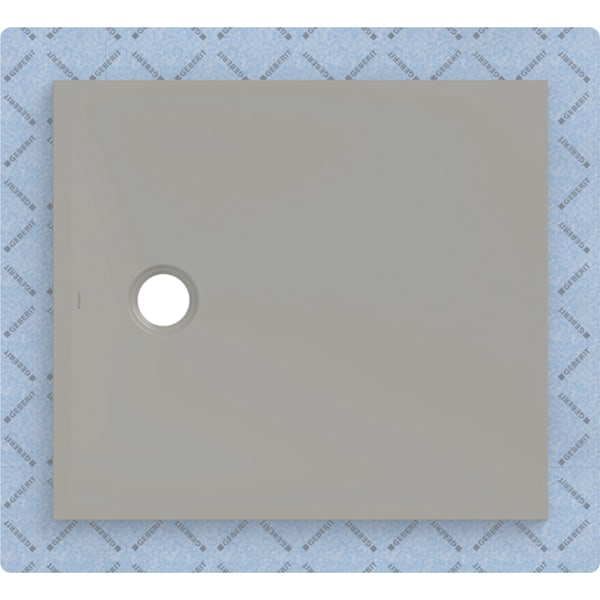 GE CleanFloor30 Duschfläche 90 x 80 cm integriert, mit Dichtvlies, grau matt