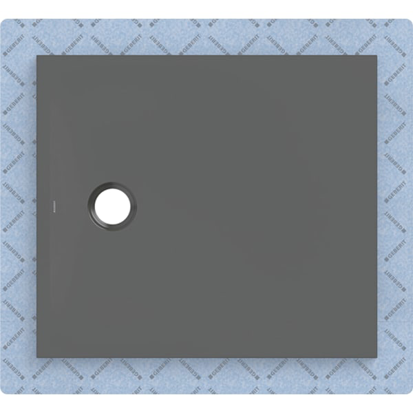 GE CleanFloor30 Duschfläche 90 x 80 cm integriert, mit Dichtvlies, graphit matt