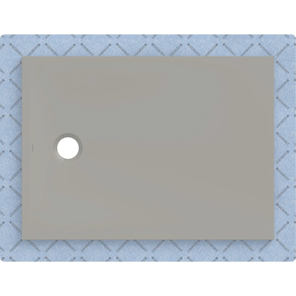 GE CleanFloor30 Duschfläche 110 x 80 cm integriert, mit Dichtvlies, grau matt
