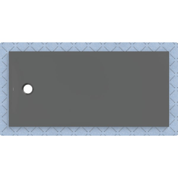GE CleanFloor30 Duschfläche 170 x 80 cm integriert, mit Dichtvlies, graphit matt