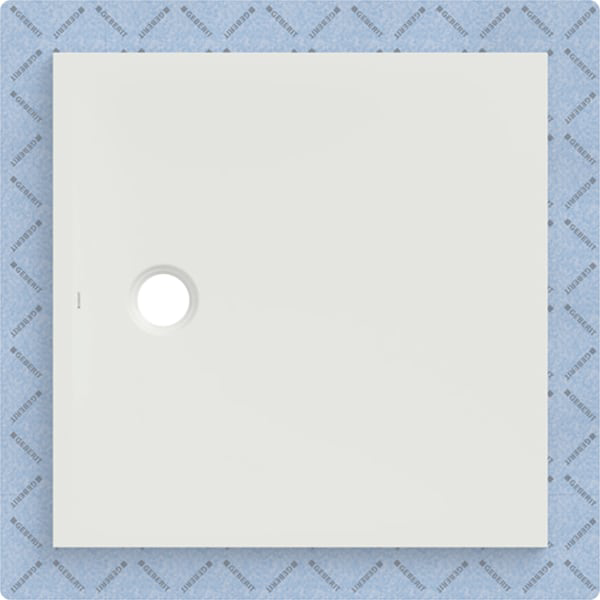 GE CleanFloor30 Duschfläche 90 x 90 cm integriert, mit Dichtvlies, weiss matt