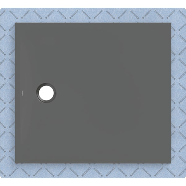 GE CleanFloor30 Duschfläche 100 x 90 cm integriert, mit Dichtvlies, graphit matt