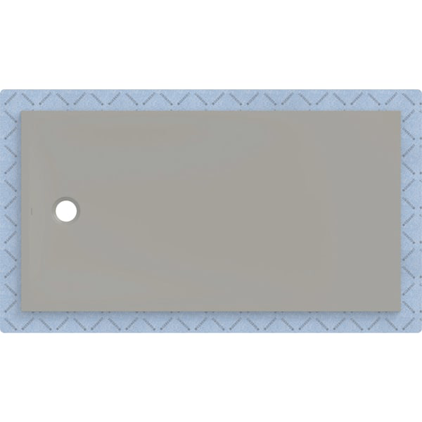 GE CleanFloor30 Duschfläche 170 x 90 cm integriert, mit Dichtvlies, grau matt