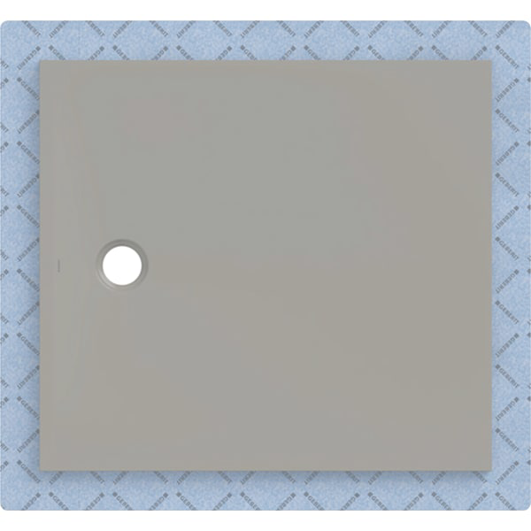 GE CleanFloor30 Duschfläche 110 x 100 cm integriert, mit Dichtvlies, grau matt