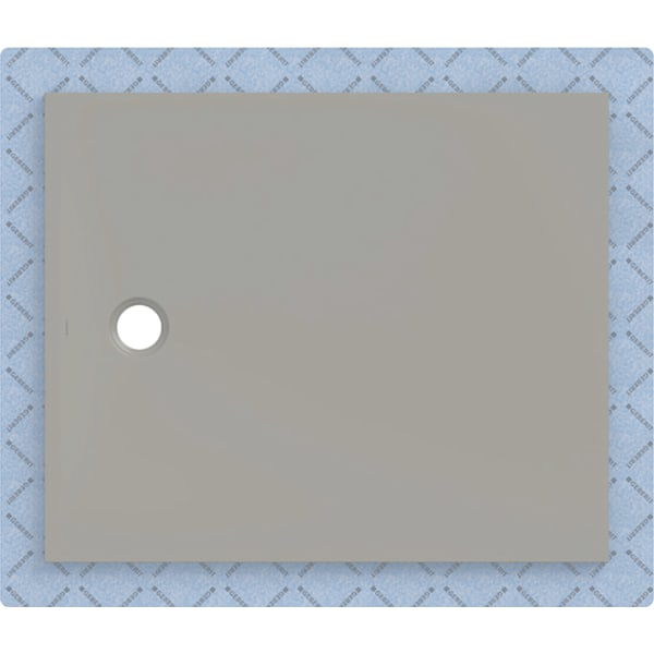 GE CleanFloor30 Duschfläche 120 x 100 cm integriert, mit Dichtvlies, grau matt
