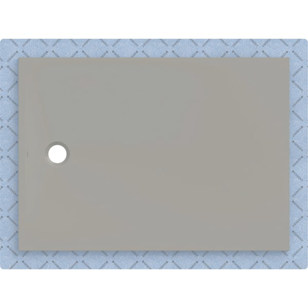GE CleanFloor30 Duschfläche 140 x 100 cm integriert, mit Dichtvlies, grau matt
