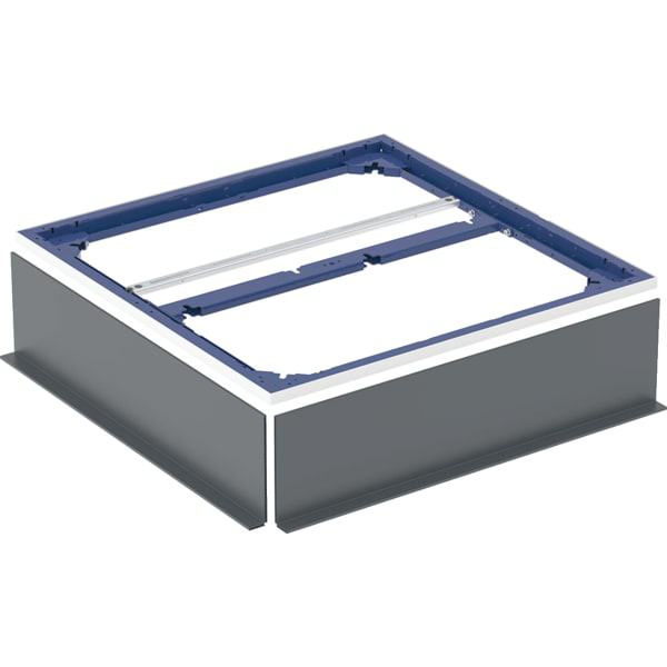 GE Duofix Installationsrahmen, 80x80 cm für fünf Füße