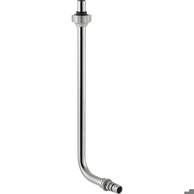 Mepla Metallrohr-Anschlussbogen 90Gr mit Anschlussverschraubung d20 L100