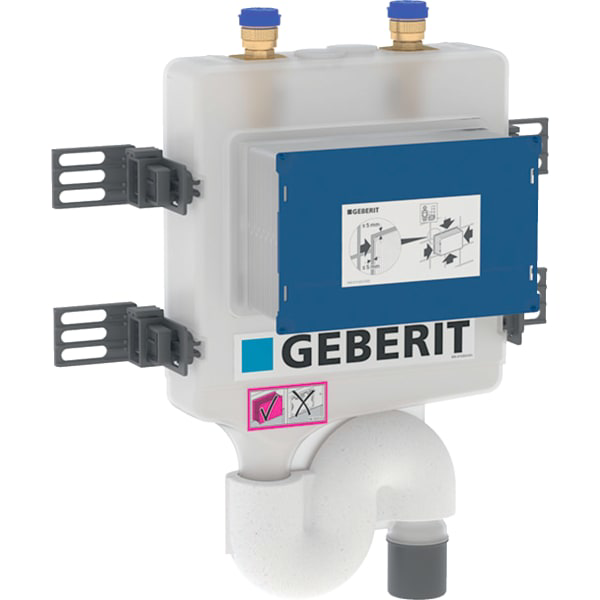 GE Hygienespülung m. 2 Wasseranschlüssen ohne Schnittstellen, d50, RMF 1/2