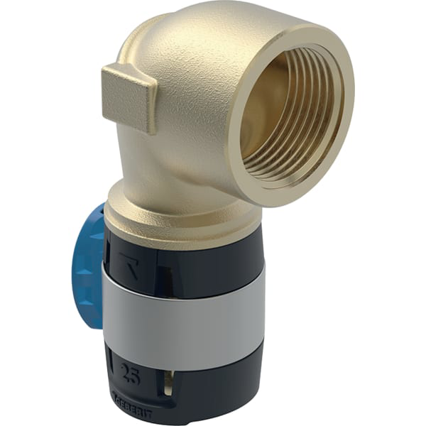 GE FlowFit Übergangsbogen 90Gr mit IG