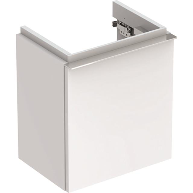 iCon Unterschrank für Handwaschbecken mit 1 Tür li, 37x42x28cm, weiß hochglanz