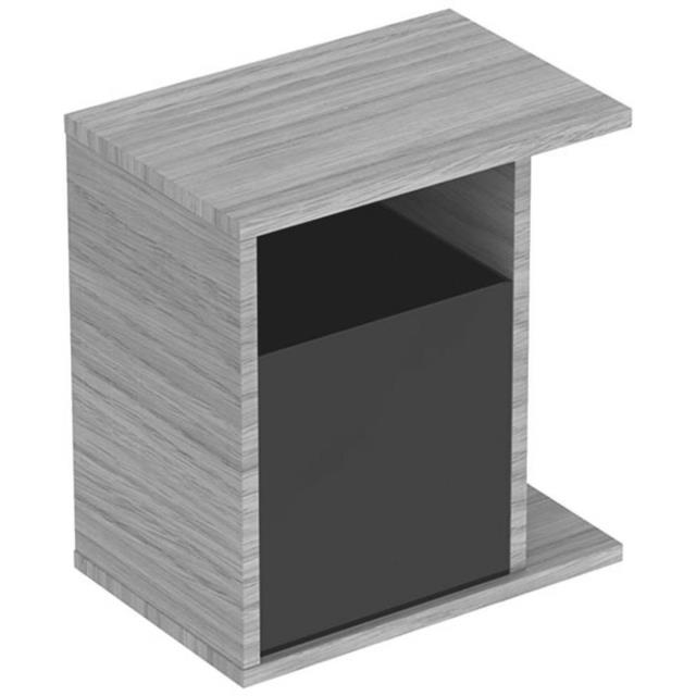iCon Seitenelement mit Staubox 37x40x27,3cm, Eiche natur