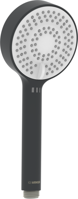 HA Handbrause HANSABASICJET 4463 3-strahlig Matt-Schwarz