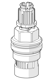 HA Oberteil HANSA 59913224 G1/2, SW17