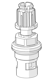 HA Oberteil HANSA 59913260 G3/8
