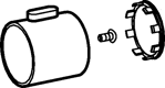 HA Absperrgriff HANSA 59913952 chr
