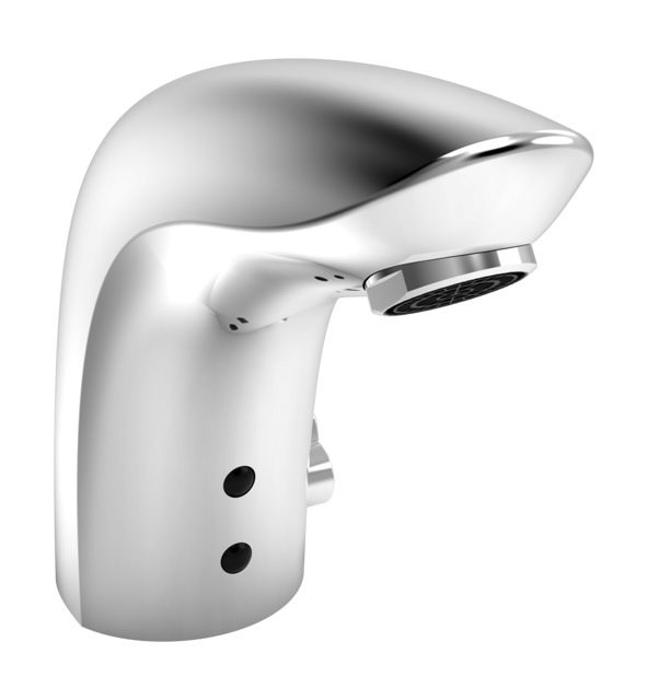 HA WT-Batt. HANSAELECTRA 6441 6 V, Bluetooth Ausld. 96 mm DN15 chr