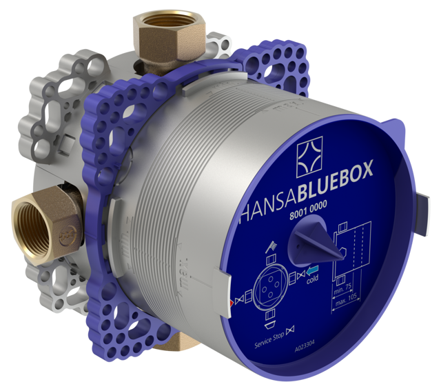 HA UP-Rohbauset Bade- und Brausearmatur HANSABLUEBOX 8001 G3/4 DN20