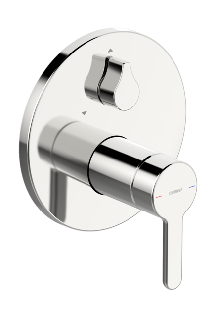 HA EHM FM-Set f. Wafü/Br. HANSADESIGNO Style 8111 Ros. rund chr