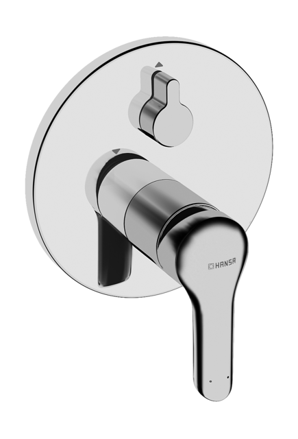 HA EHM FM-Set f. Wafü/Br. HANSAVANTIS 8260 Ros. rund chr 3.5 Kartusche