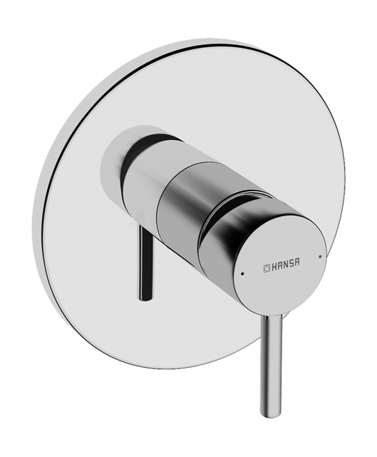 HA EHM FM-Set f. Brausebatt. HANSAVANTIS Style 8261 Ros. rund chr