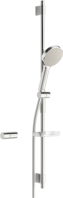 HA Wandst.garnitur HANSAACTIVEJET 8437 1-strahlig chr/Hellgrau