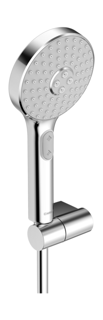 HA Handbrausegarnitur HANSAACTIVEJET 8438 3-strahlig chr/Hellgrau