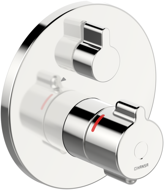 HA FM-Set f. Brausebatt. HANSACLINICA 8861 Ros. rund chr