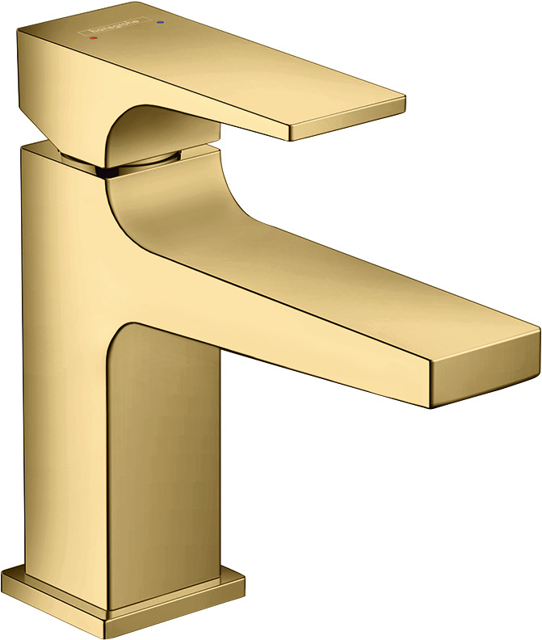 HG Waschtischmischer 100 Metropol PGO kurzer Auslauf mit Push-Open Ablaufg.