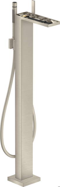 HG Wannenmischer Axor MyEdition Fertigset Bodenmontage o.Platte BN