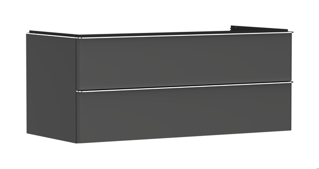 HG Waschtischunterschrank Xelu Q DGM 1180x540mm m.2 SK f.Kons.m.AWT chr