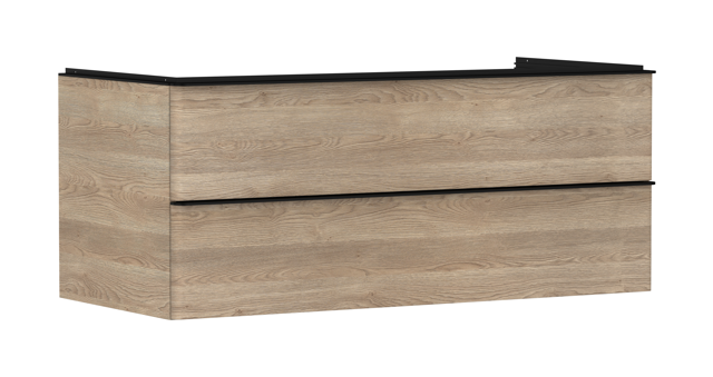 HG Waschtischunterschrank Xelu Q ECHN 1180x540mm m.2 SK f.Kons.m.AWT MSW